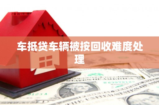 临安车抵贷车辆被按回收难度处理