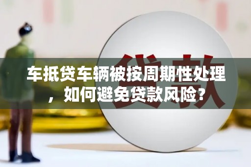 定西车抵贷车辆被按周期性处理，如何避免贷款风险？